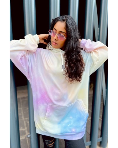 Hoodies Oversize Abstract Pastels