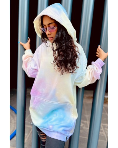 Bluza Oversize Abstract Pastels