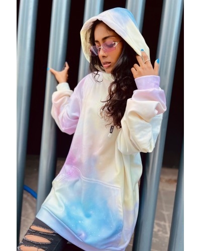 Bluza Oversize Abstract Pastels