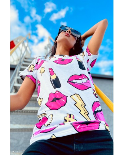 T-Shirt Fashion Lips