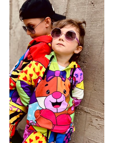 Bluza z kapturem Bear Girl