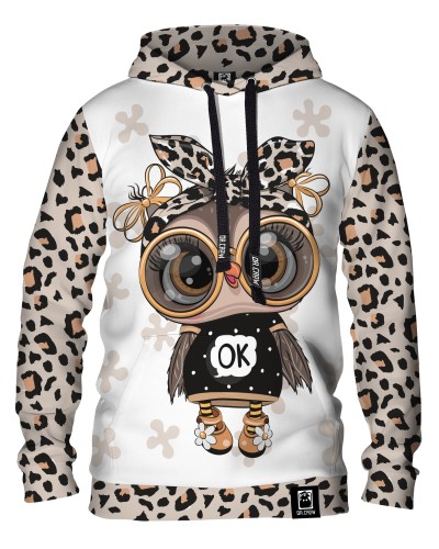 Hoodie with the hood Cute Fashion Owl