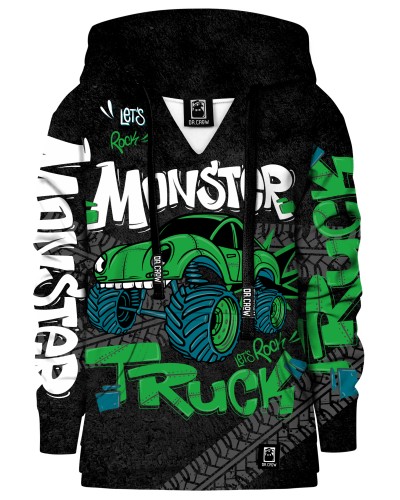 Hoodie with the hood Monster Truck