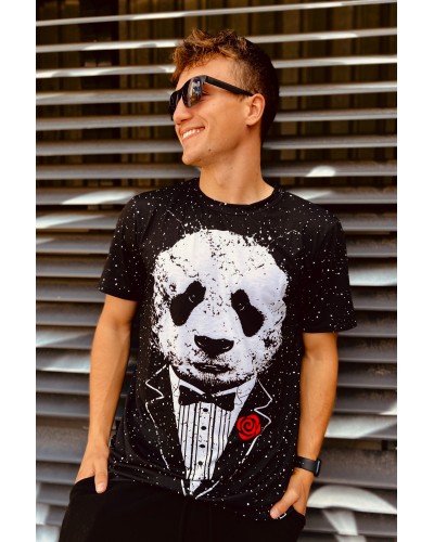 T-Shirt Panda Godfather