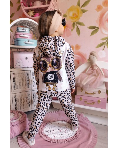 Bluza z kapturem Cute Fashion Owl
