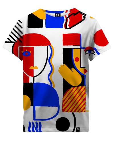 T-Shirt Cubist Art