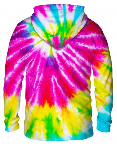 Bluza z kapturem Tie Die Colorful