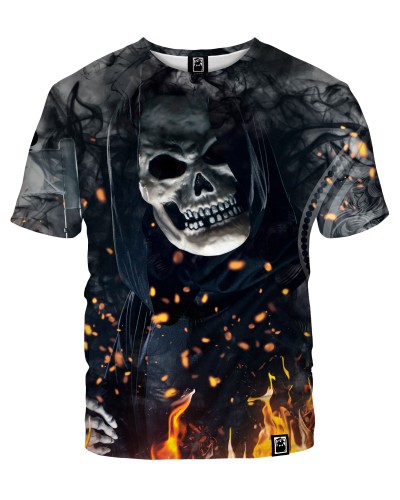 T-shirt Skull Fire