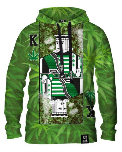 Bluza z kapturem King of Ganja