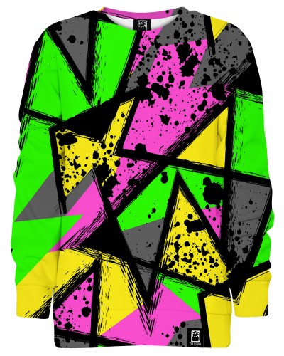 Bluza bez kaptura Abstract Geometric