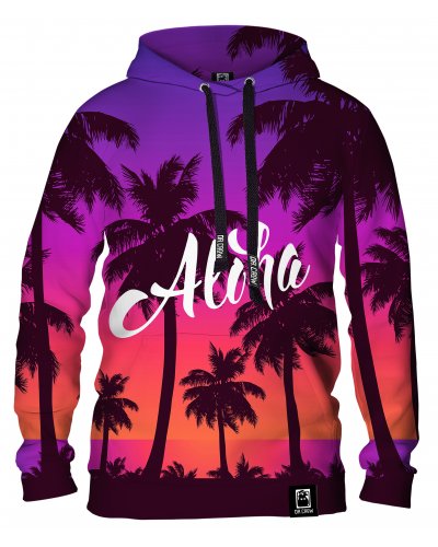 Hoodie with the hood Aloha