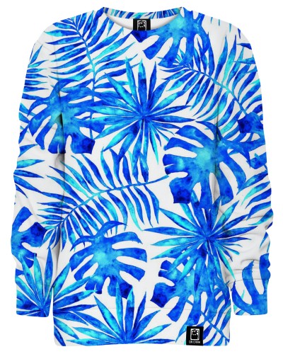 Bluza bez kaptura Blue Summer Palm