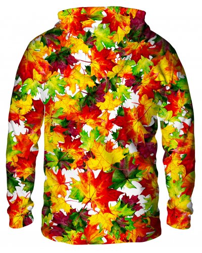 Hoodie with the hood Autumn Leaves