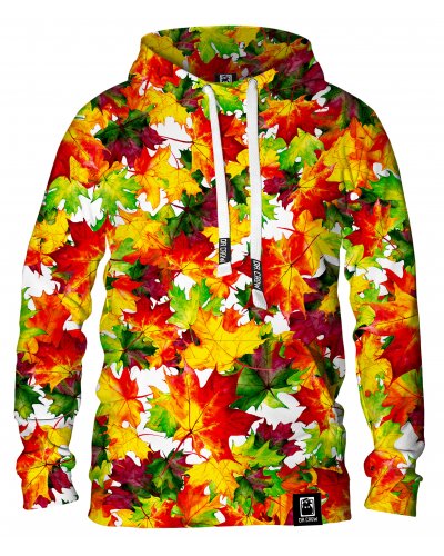 Hoodie with the hood Autumn Leaves