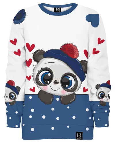 Bluza bez kaptura Cute Panda