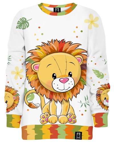 Bluza bez kaptura Cute Lion