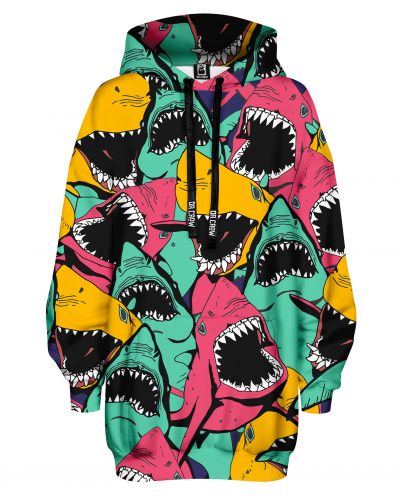 Bluza Oversize Angry Sharks