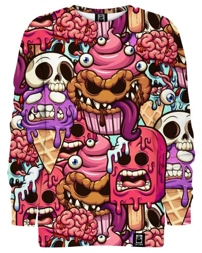 Bluza bez kaptura Dessert Monsters