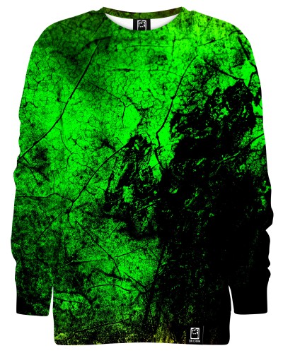 Hoodie without the hood Green Wall