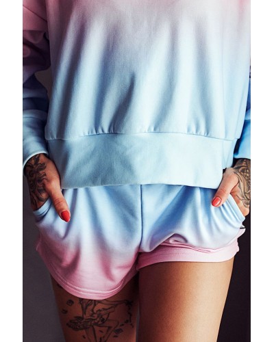 Shorts Ombre Blue Pink