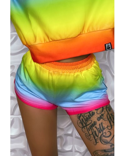 Shorts Ombre Rainbow