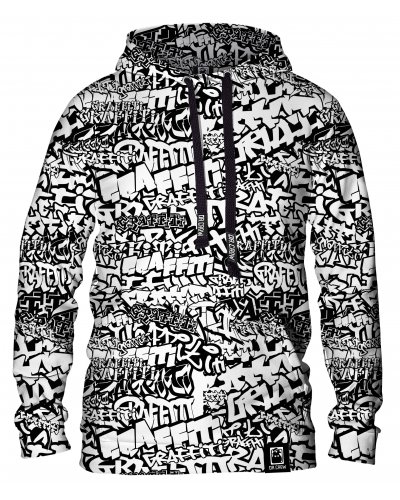 Hoodie with the hood Graffiti WB