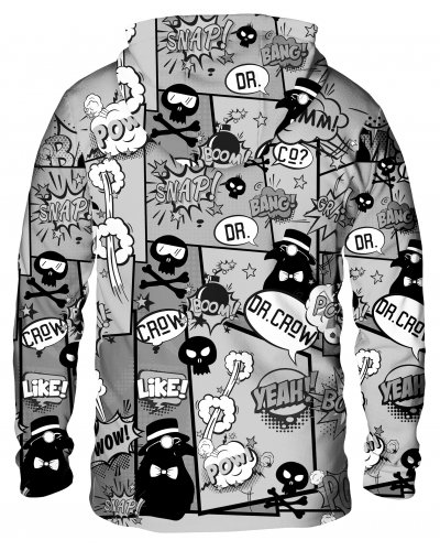 Bluza z kapturem Comic Gray