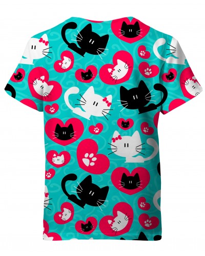 T-Shirt Heart Kitty