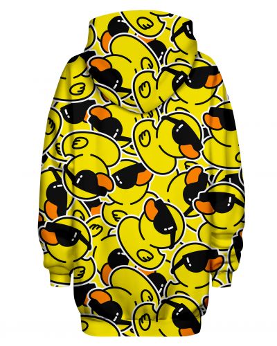 Hoodies Oversize Ducks Yellow