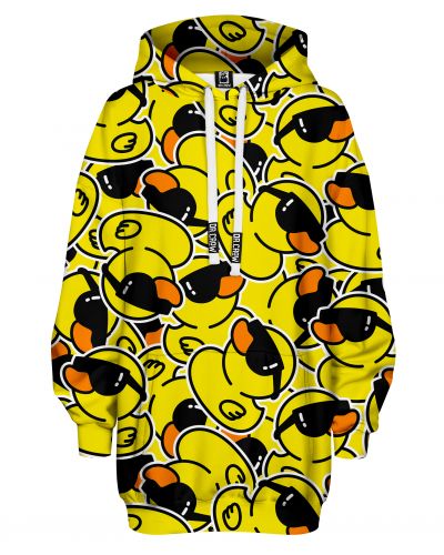 Hoodies Oversize Ducks Yellow