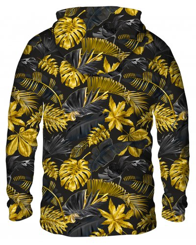 Hoodie with the hood Gold Leaves