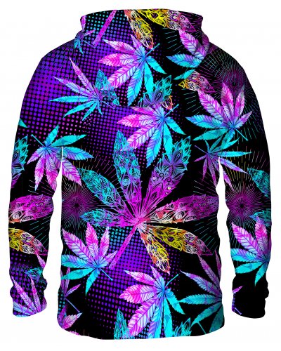 Bluza z kapturem Weed