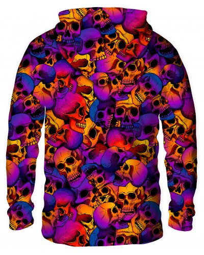 Bluza z kapturem Skulls Ombre