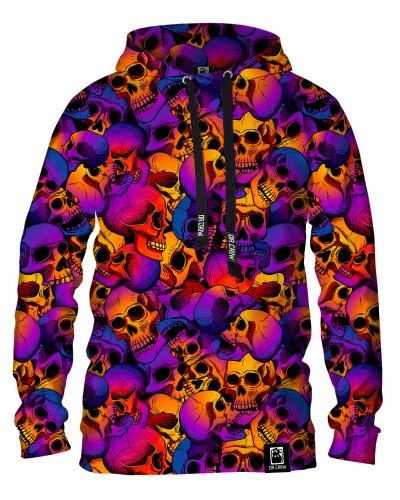 Bluza z kapturem Skulls Ombre