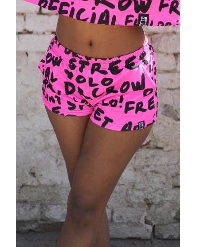 copy of Shorts Dr.Crow Neon Pink