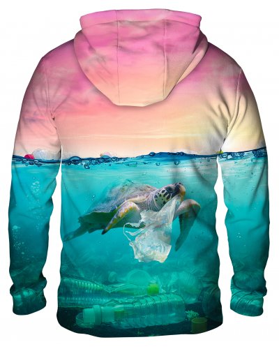 Hoodie with the hood Turtle Eco