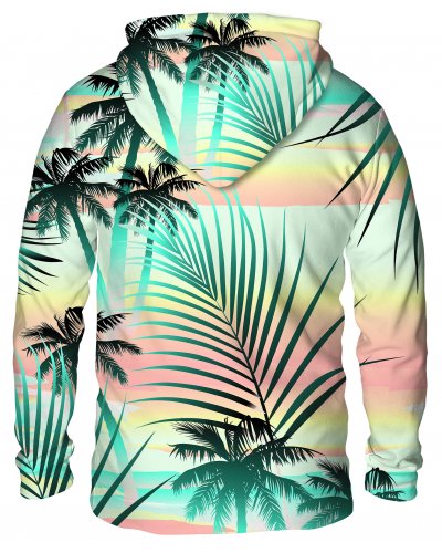 Hoodie with the hood Tropical Beach