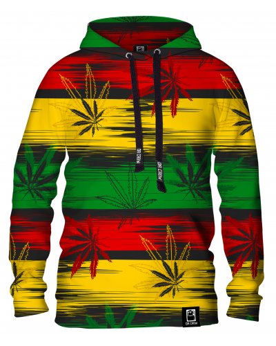 Hoodie with the hood Ganja