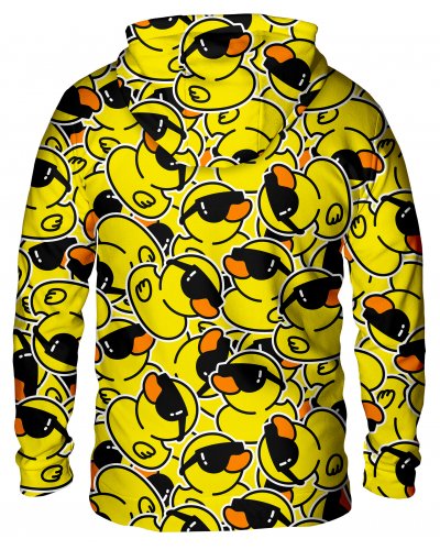 Hoodie with the hood Ducks Yellow