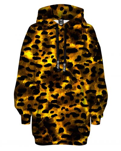 Bluza Oversize Gold Leopard