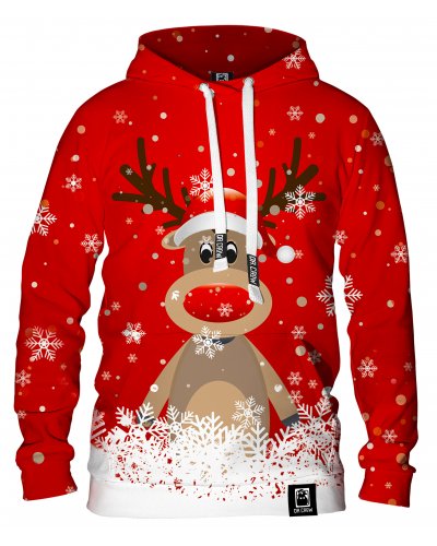 Hoodie with the hood Reindeer