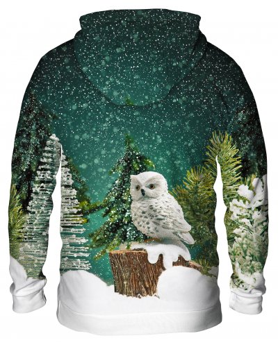 Hoodie with the hood Christmas Forest