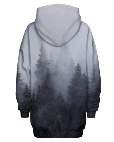 Hoodies Oversize Forest Fog