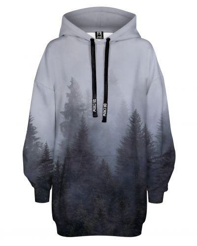 Hoodies Oversize Forest Fog