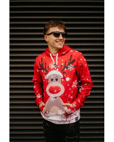 Bluza z kapturem Reindeer