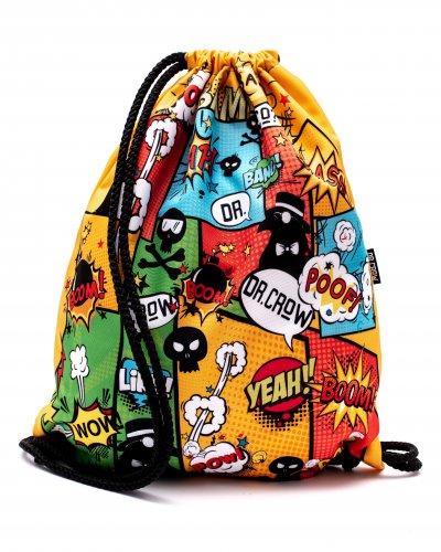 Backpack  Comic Yellow