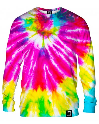 Bluza bez kaptura Tie Die Colorful