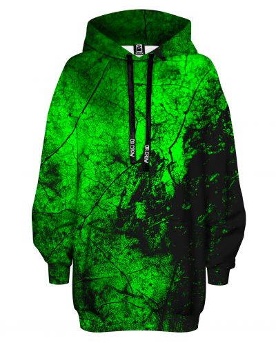 Hoodies Oversize Green Wall