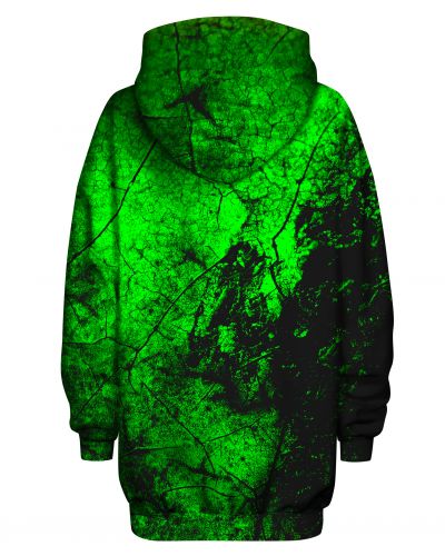 Hoodies Oversize Green Wall