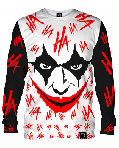 Bluza bez kaptura Joker Black